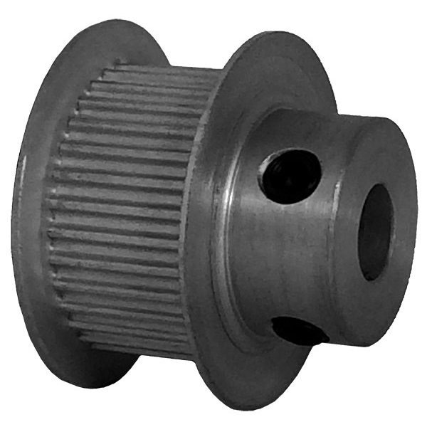 32-2P09-6FA3, Timing Pulley, Aluminum, Clear Anodized,